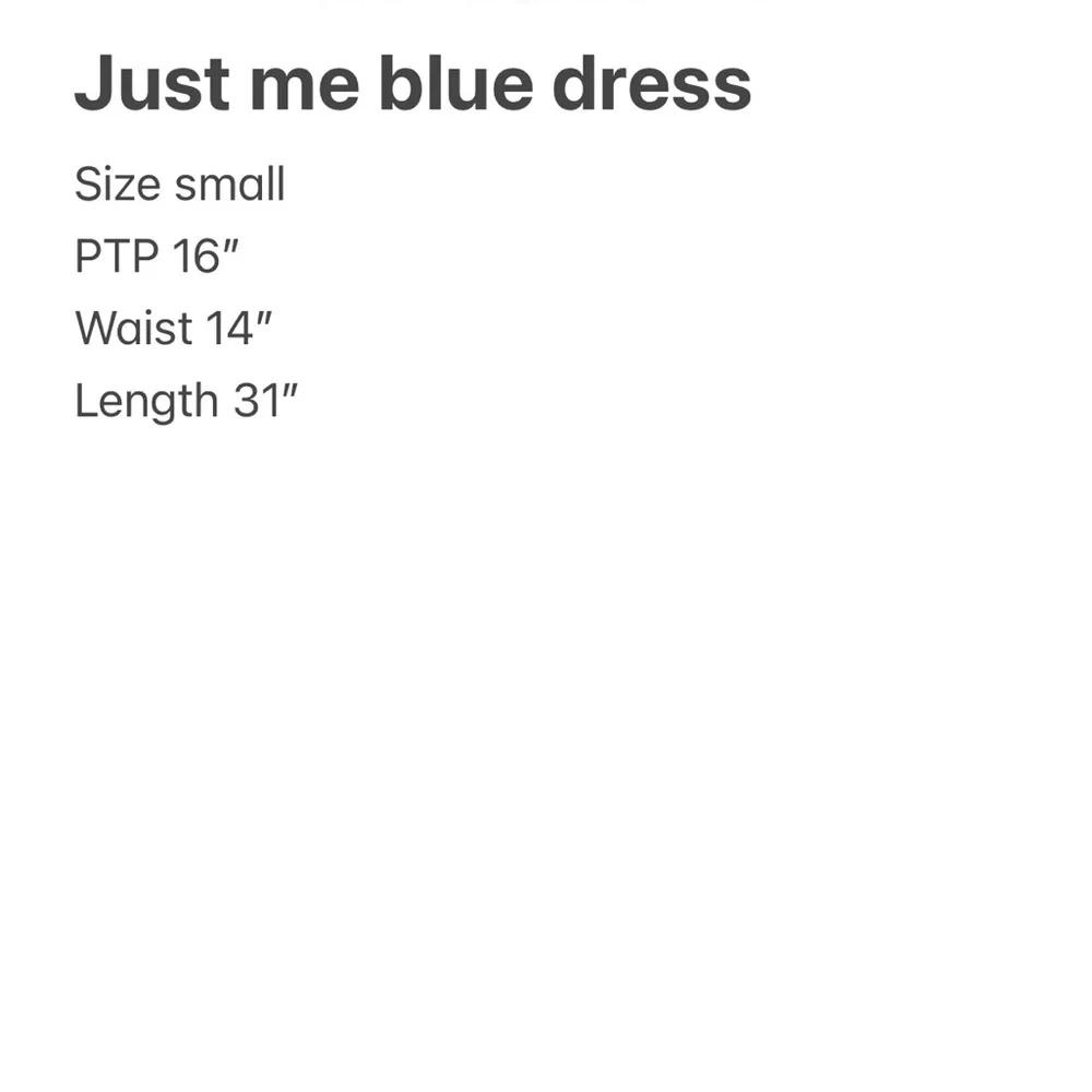 Just Me Blue Lace Fit and Flare Dress Size Small - Picture 8 of 8
